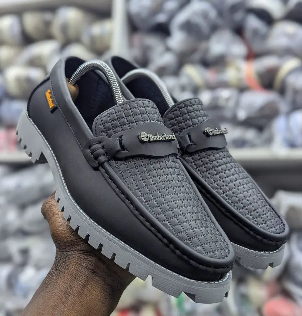 timberland loafer grey.webp